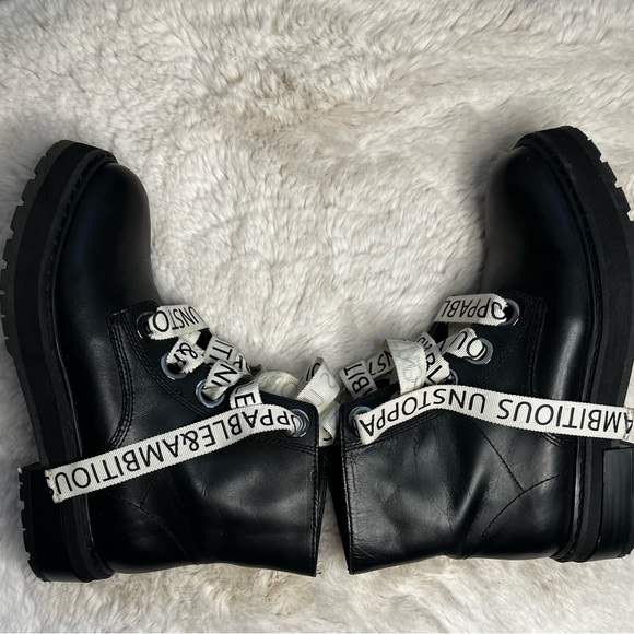 Zara Leather Boots - Picture 5 of 11